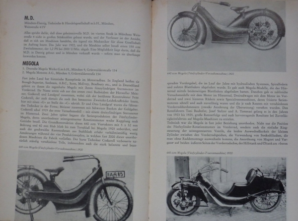 Tragatsch "Motorraeder in Deutschland 1894-1967" Motorbike-History 1967 (0986)